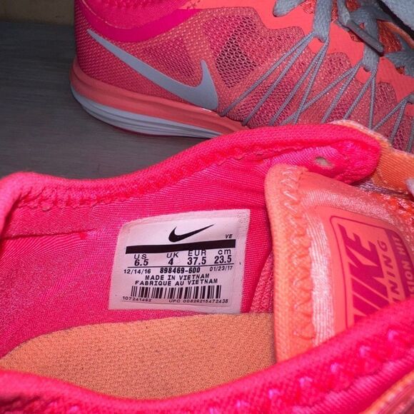 Nike Running Dual Fusion TR HIT Racer Pink/ White 898469-600 Women's 6.5 - Picture 9 of 10